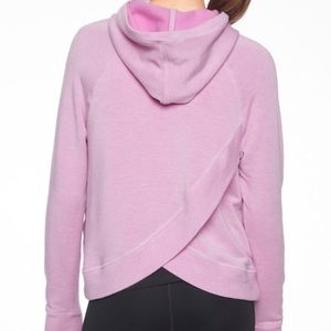 Athleta Girl criss-cross hoodie